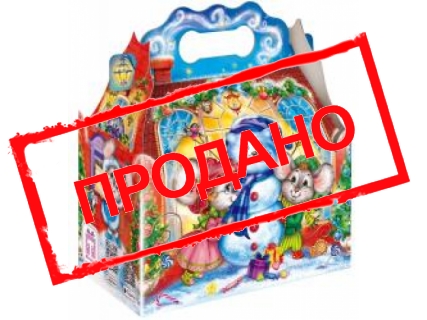 Ларец «Мышиная семейка в домике» с анимацией