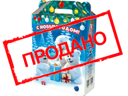 Подарок "Милые мишки" с анимацией