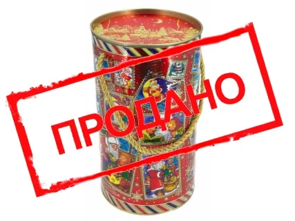Туба «Поздравление» с конгревным декоративным элементом в крышке